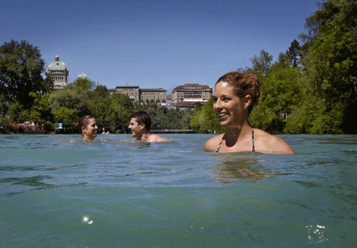 Marzili - das schönste Flussbad der Welt